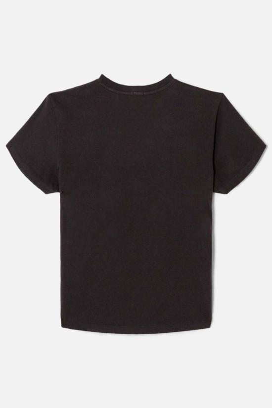  리던 반팔 티셔츠 Re/Done 클래식 티셔츠 셀레브레이트 티셔츠 워시드 블랙 - RE/DONE