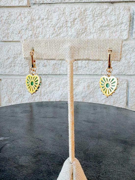  탯치 이어링 Thatch Isabel 아마조나이트 귀걸이 - THATCH