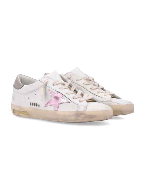 26SS 골든구스 SUPER STAR 슈퍼 스타 클래식 스니커즈 GWF00101F004065 11373 WHITE PINK GREY - GOLDEN GOOSE