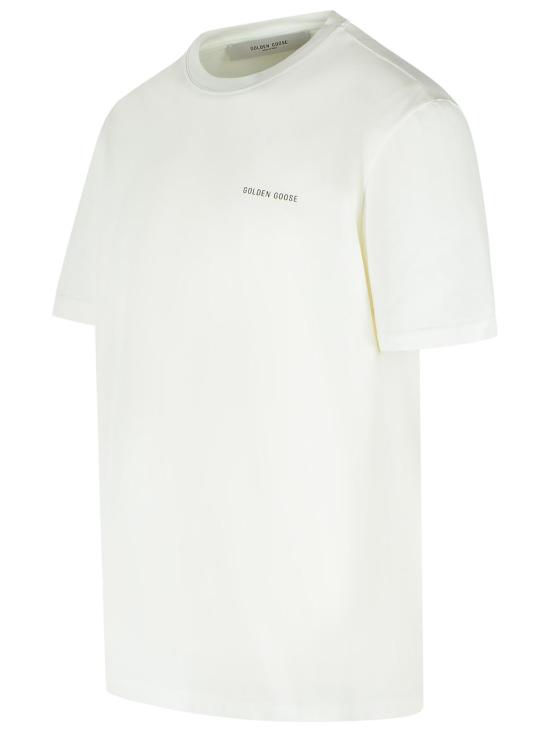 26SS 골든구스 폴로 티셔츠 GMP01220 P00238010363 White - GOLDEN GOOSE