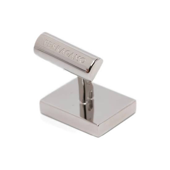 26SS 살바토레 페라가모 커프스 링크/타이 홀더 770398 0790992 PLDNA SILVER - SALVATORE FERRAGAMO