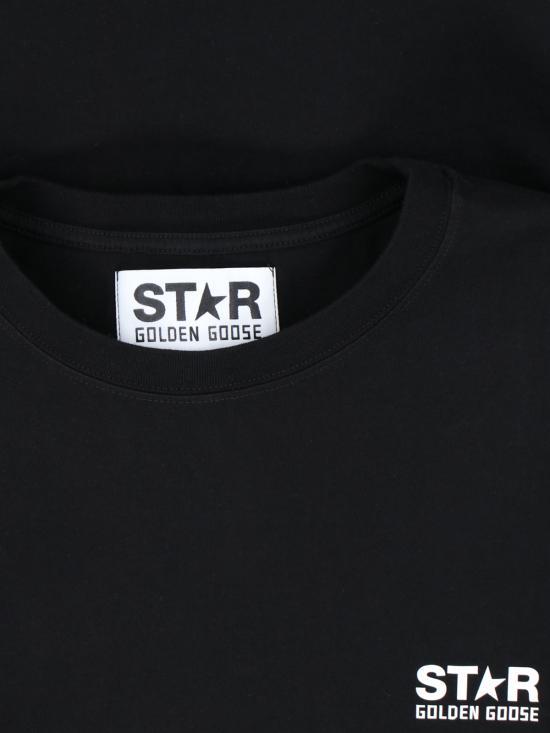 26SS 골든구스 반팔 티셔츠 GMP01220 P000879 80203 Black - GOLDEN GOOSE