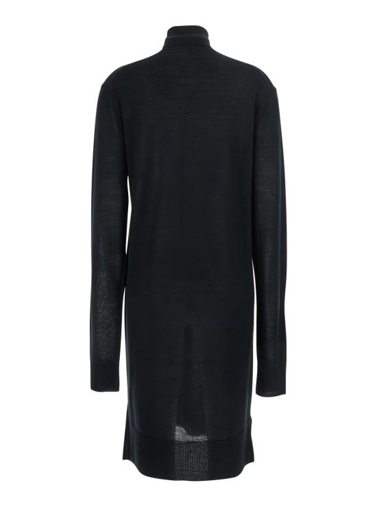 25FW 토템 원피스 254WRD0263YA0087001 Black - TOTEME