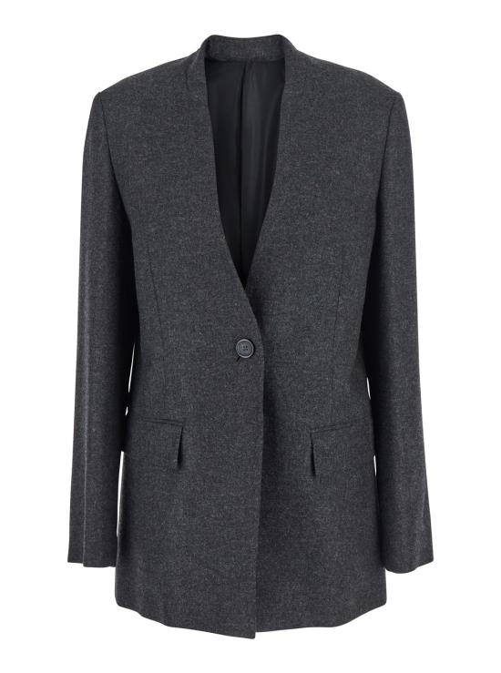 25FW 토템 수트 자켓 254WRZ0060FB0472019 Grey - TOTEME