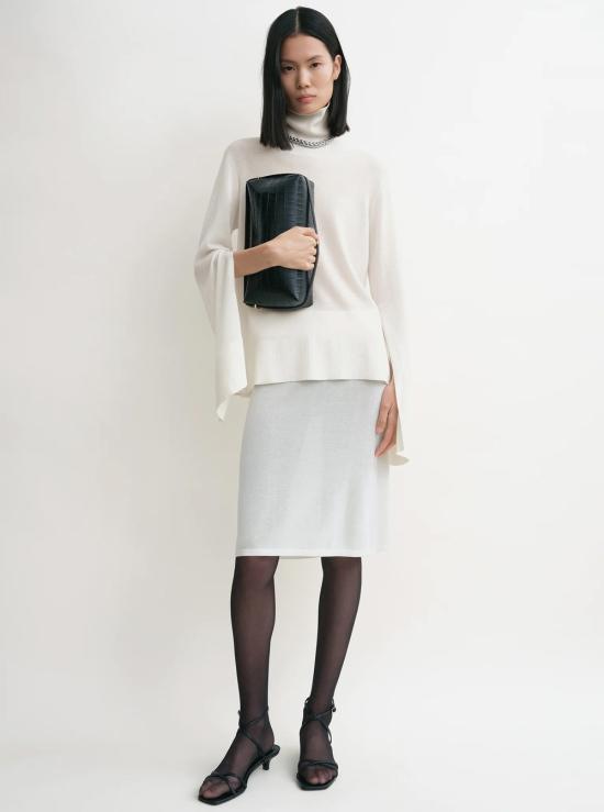 25FW 토템 자켓 253WRT0535YA0079047 White - TOTEME