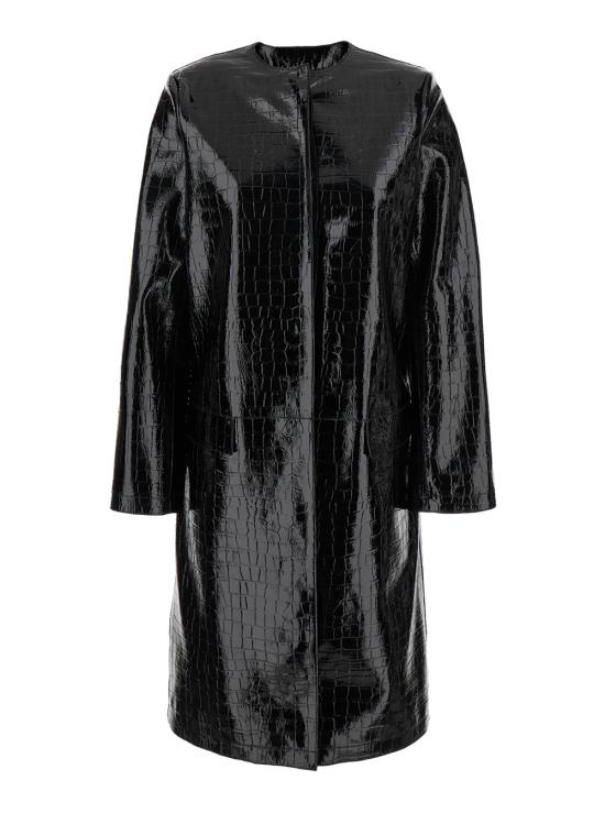 25FW 토템 코트 252WRO0219LE0129001 Black