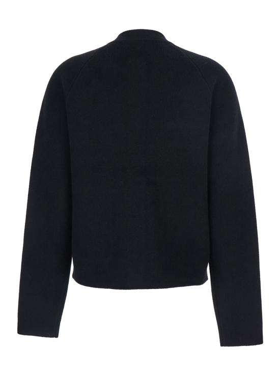 25FW 토템 긴팔 티셔츠 254WRT4357YA0126001 Black - TOTEME