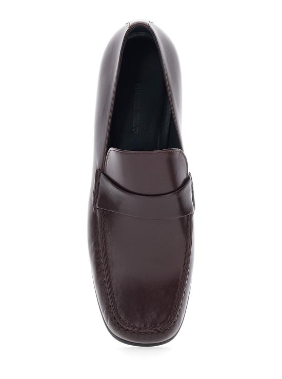 25FW 피비 파일로 맨즈 카프 레더 페니 로퍼 AS91LT0006231OX Bordeaux - PHOEBE PHILO