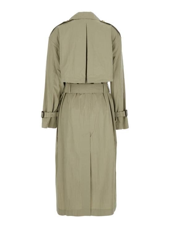 25FW 토템 트렌치 코트 252WRO0197FB0410075 Beige - TOTEME