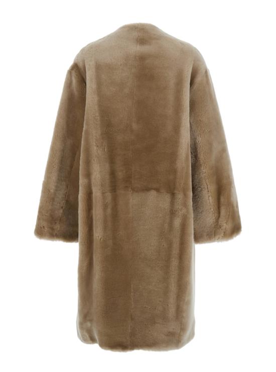 25FW 토템 무톤 254WRO0259LE0165313 Beige - TOTEME