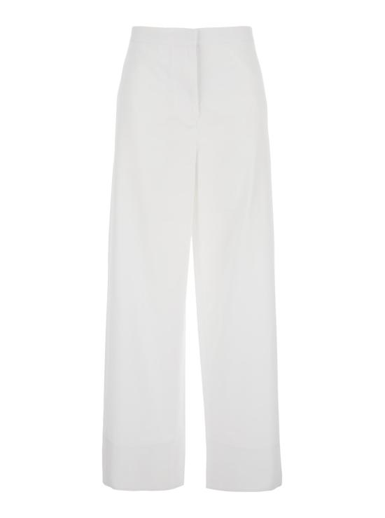 25FW 토템 스트레이트 팬츠 253WRB0295FB0226047 White