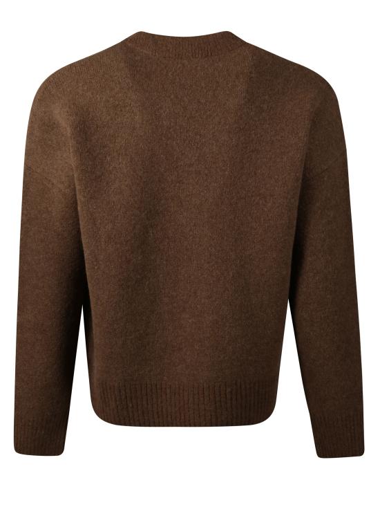 25FW 아미 가디건 UKC365D KN0135217 Brown - AMI