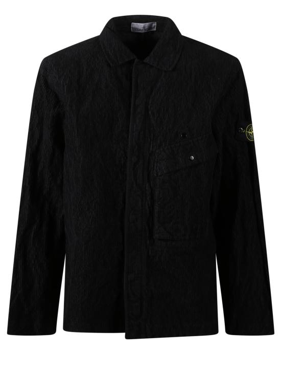 25FW 스톤 아일랜드 셔츠 1200020S0229 V0029 Black