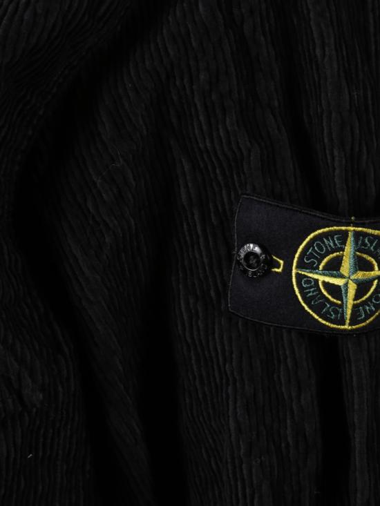 25FW 스톤 아일랜드 셔츠 1200020S0229 V0029 Black - STONE ISLAND