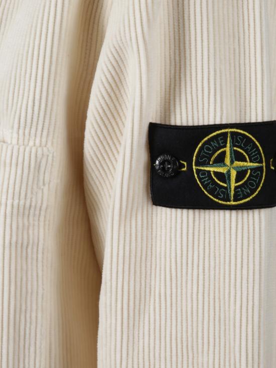 25FW 스톤 아일랜드 셔츠 1200012S0212 V0093 Ivory - STONE ISLAND