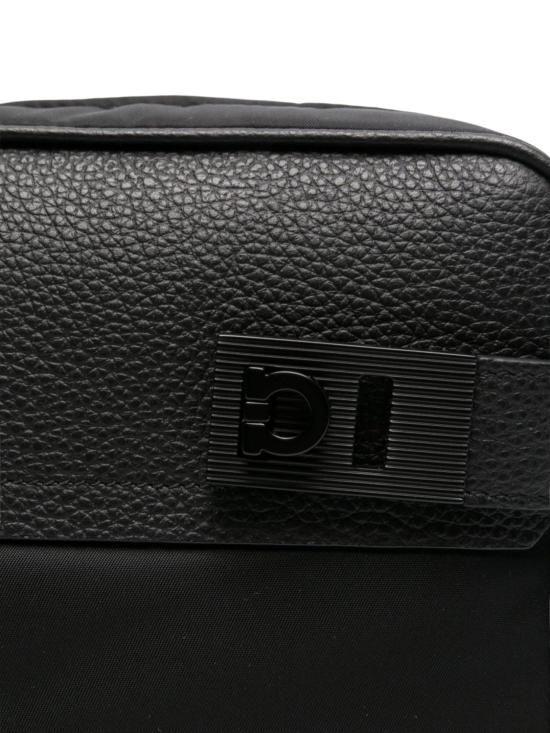 25FW 살바토레 페라가모 숄더백 241787TWINSNYLON 786274001 Black - SALVATORE FERRAGAMO