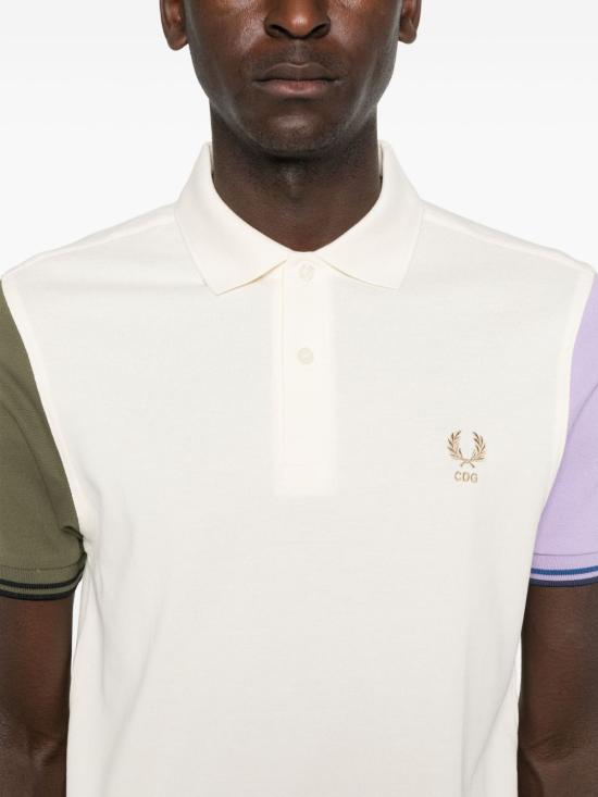 25FW 꼼데가르송 반팔 티셔츠 FPT504051 1WHITE White - COMME DES GARCONS