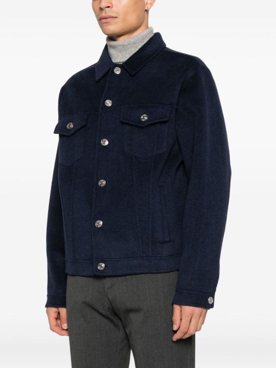 25FW 소프트 고트 자켓 FW25SFW1052 NAVY Blue - SOFT GOAT