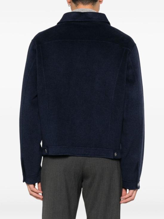 25FW 소프트 고트 자켓 FW25SFW1052 NAVY Blue - SOFT GOAT