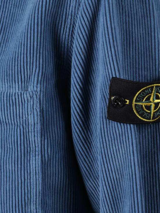25FW 스톤 아일랜드 셔츠 1200012S0212 V002B Blue - STONE ISLAND