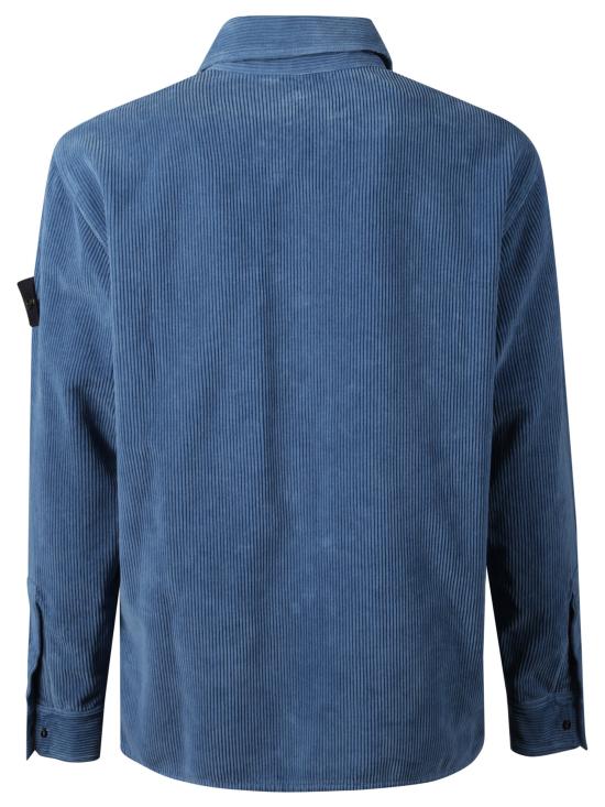 25FW 스톤 아일랜드 셔츠 1200012S0212 V002B Blue - STONE ISLAND