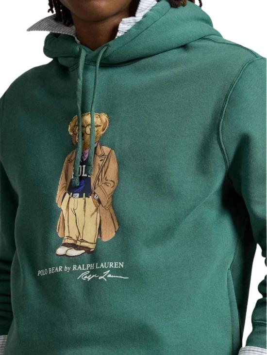 25FW 랄프 로렌 긴팔 티셔츠 710973162 001 Green - RALPH LAUREN