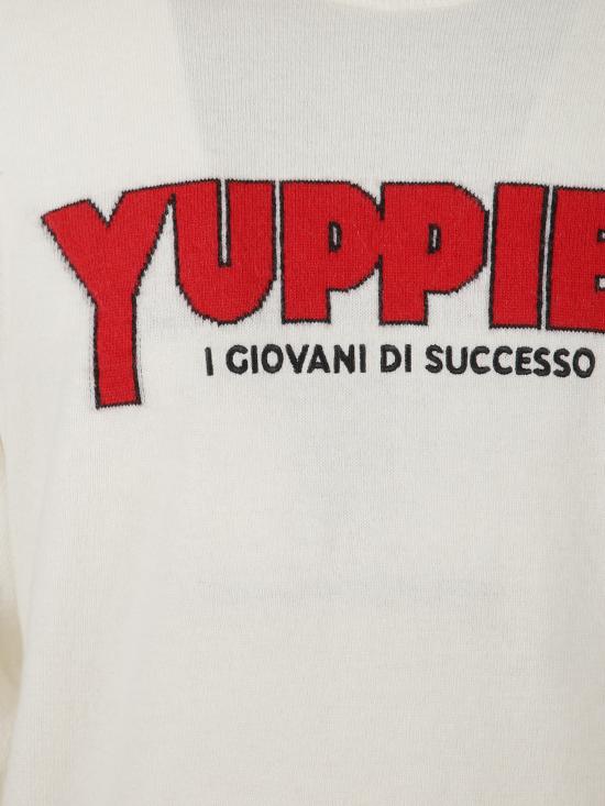 25FW 세인트바쓰 스웨터 HER0005 03425I White - MC2 SAINT BARTH