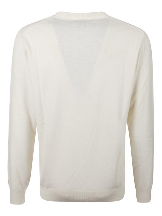 25FW 세인트바쓰 스웨터 HER0005 03425I White - MC2 SAINT BARTH