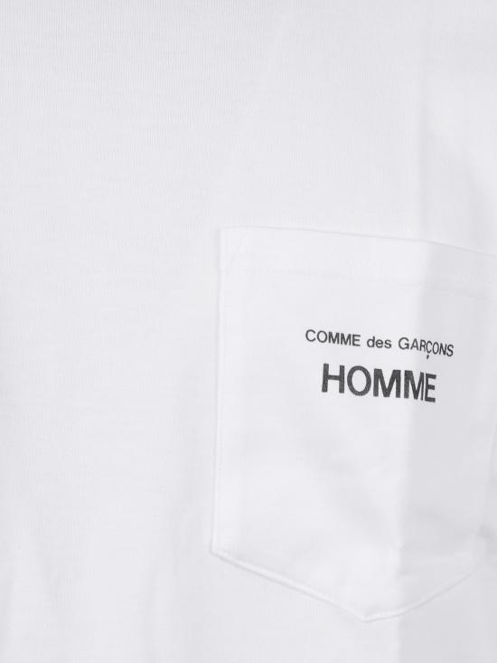 25FW 꼼데가르송 긴팔 티셔츠 HPT102051 3WHITE White - COMME DES GARCONS