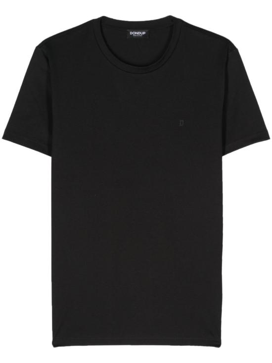 25FW 돈답 반팔 티셔츠 US198 JF0271UZL4DU999 Black