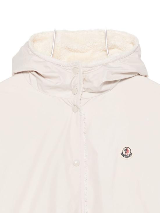 25FW [키즈] 몽클레어 케이프 K29543G00001 M7640P11 Cream - MONCLER