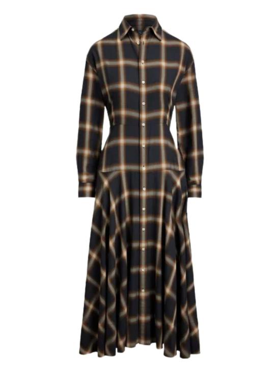 25FW 랄프 로렌 미디 원피스 211A12167 001 Blue - RALPH LAUREN