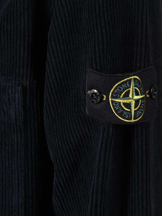 25FW 스톤 아일랜드 셔츠 1200012S0212 V0020 Blue - STONE ISLAND