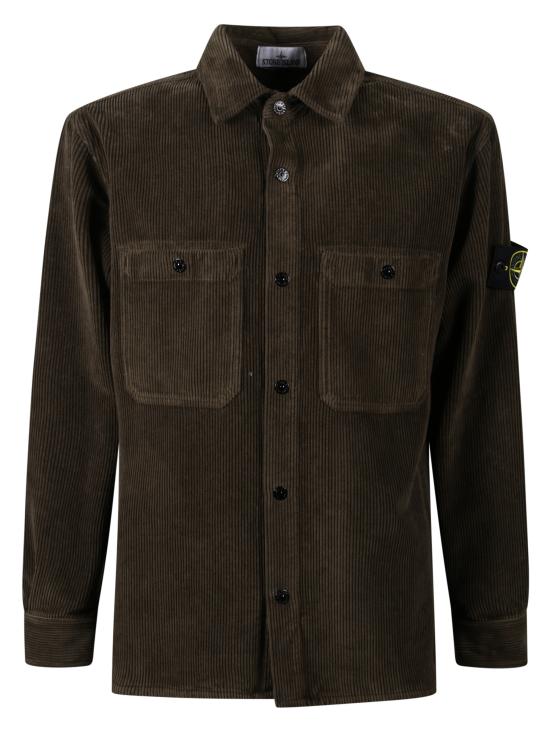 25FW 스톤 아일랜드 셔츠 1200012S0212 V0054 Green