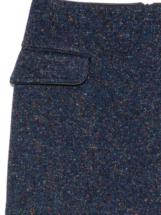 25FW 아이스 비 아이스버그 미디 스커트 C011 3083F6X3 Blue - ICE B ICEBERG