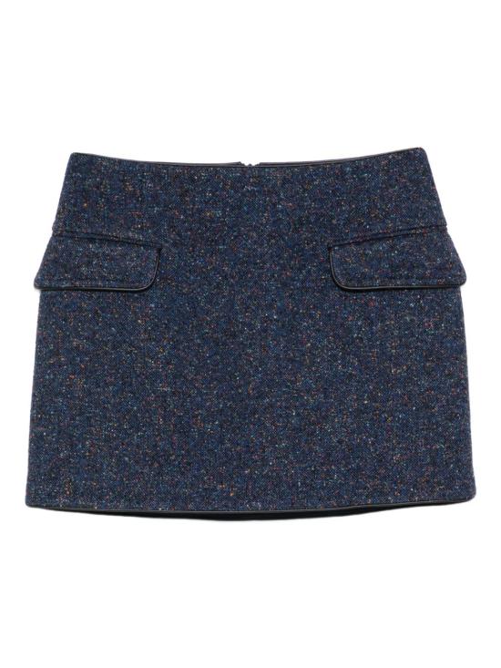 25FW 아이스 비 아이스버그 미디 스커트 C011 3083F6X3 Blue