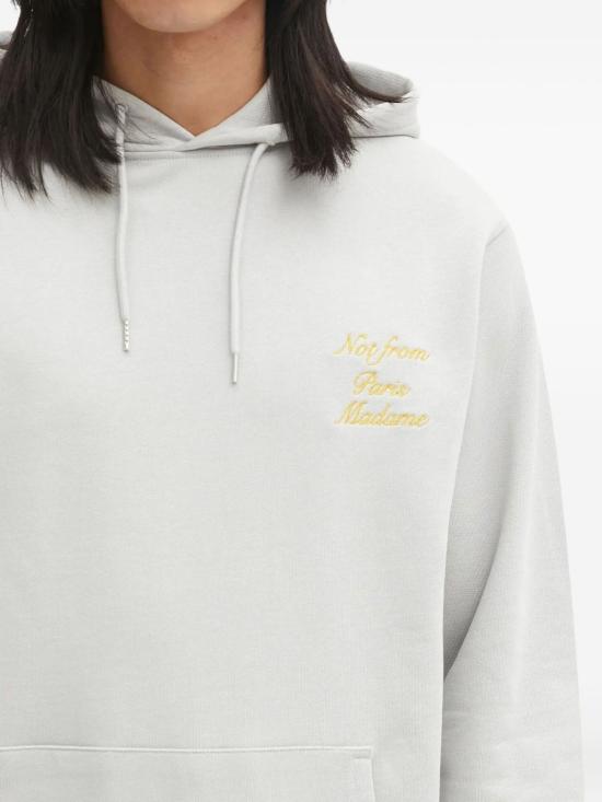 25FW 드롤드무슈 긴팔 티셔츠 HO168 CO127HGRE Grey - DROLE DE MONSIEUR