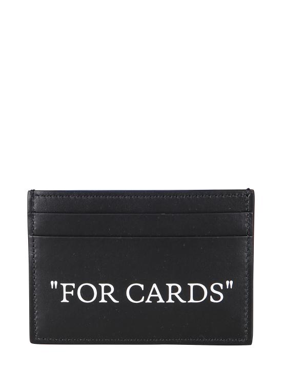 25FW 오프화이트 남성지갑 OMND067C99LEA001 1001 Black