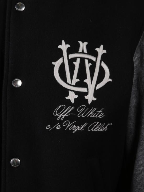 25FW 오프화이트 자켓 44MEH053F5F003 1017 Black - OFF WHITE