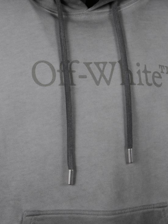 25FW 오프화이트 긴팔 티셔츠 44MBB085F5F00V 1212 Grey - OFF WHITE