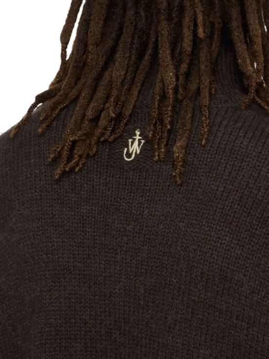 25FW JW앤더슨 스웨터 KW1308 YN0367166 Brown - JW ANDERSON