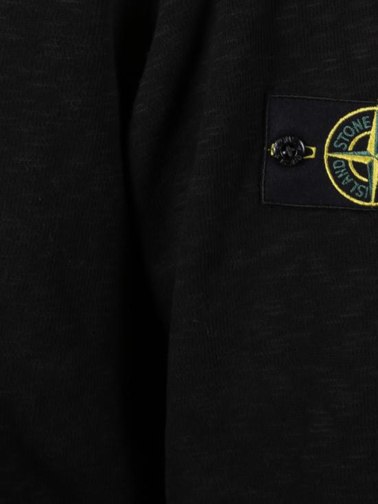 25FW 스톤 아일랜드 긴팔 티셔츠 6100054S0238 V0029 Black - STONE ISLAND