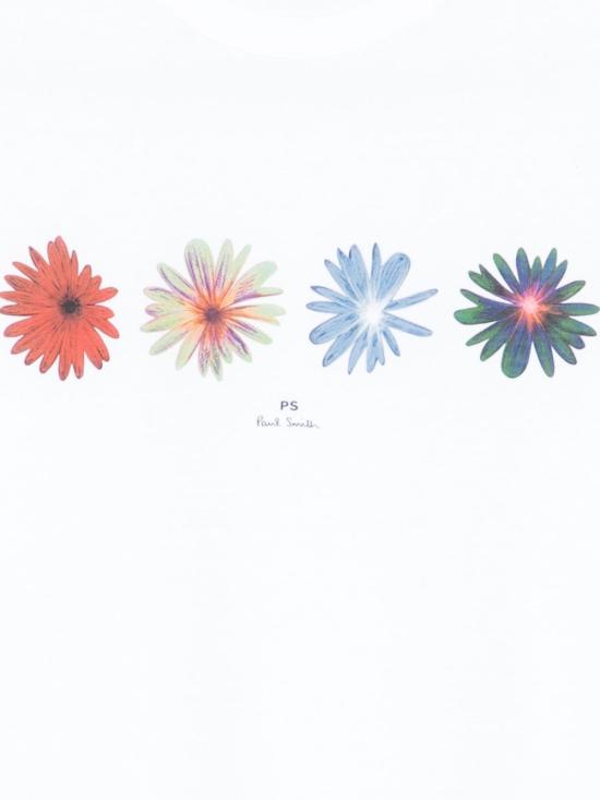 25FW 폴 스미스 반팔 티셔츠 M2R220X TP539501 White - PAUL SMITH