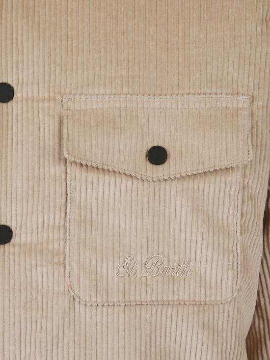 25FW 세인트바쓰 셔츠 CHA0009 00031I Beige - MC2 SAINT BARTH