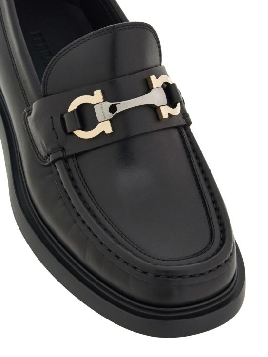 25FW 살바토레 페라가모 로퍼 022300DUGLAS 768108002 Black - SALVATORE FERRAGAMO