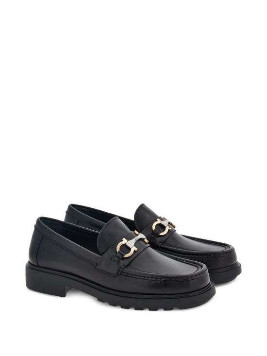 25FW 살바토레 페라가모 로퍼 022300DUGLAS 768108002 Black - SALVATORE FERRAGAMO