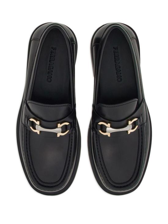 25FW 살바토레 페라가모 로퍼 022300DUGLAS 768108002 Black - SALVATORE FERRAGAMO