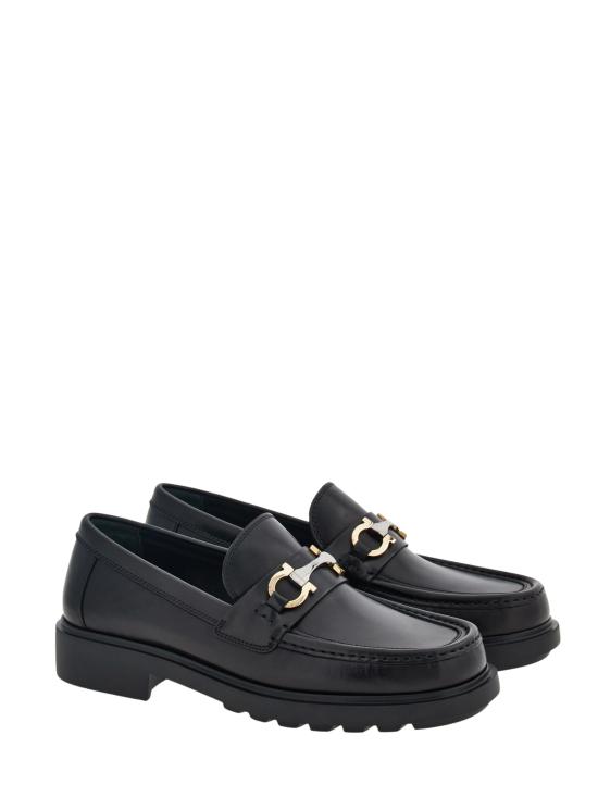 25FW 살바토레 페라가모 로퍼 022300DUGLAS 768108002 Black - SALVATORE FERRAGAMO