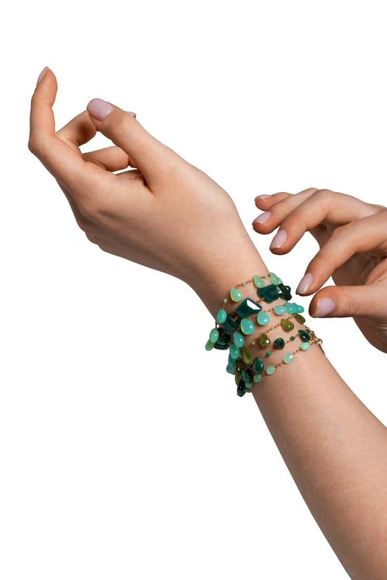  이바렌 팔찌 사바나 드롭스 & 비즈 - IVARENE