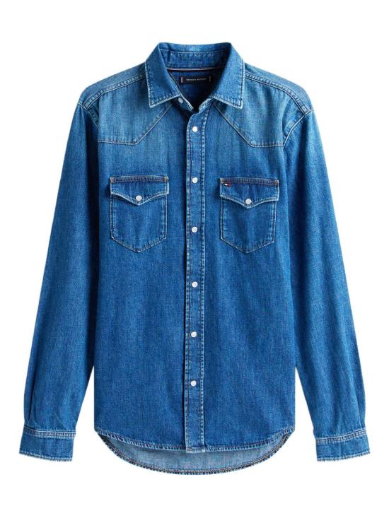 25FW 타미힐피거 셔츠 MW0MW42084 1BW Denim